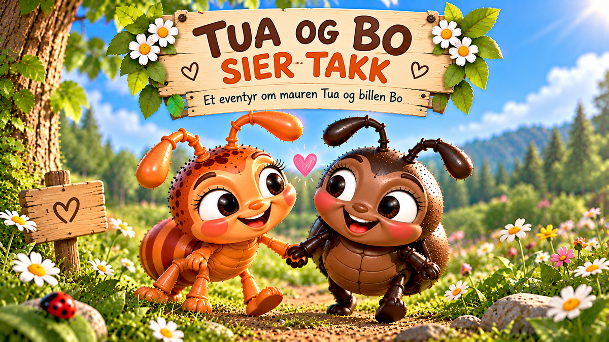 Tua og Bo lærer fargene, Tua og Bo teller til fem og Tua og Bo sier takk.