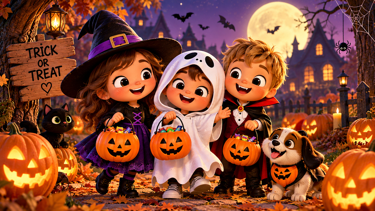Halloween aktivitets pakke.