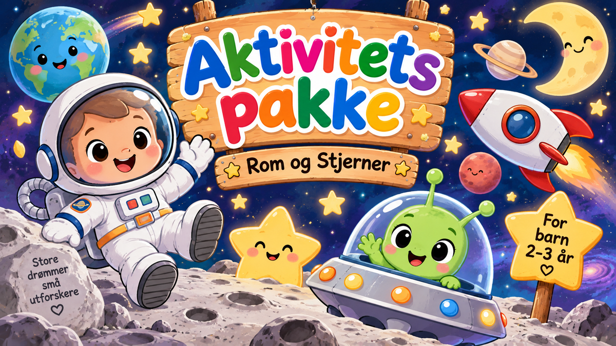 Aktivitets pakke Rom og Stjerner.