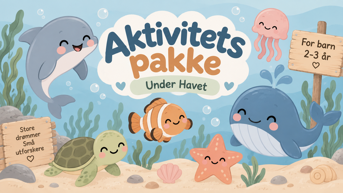 Aktivitets pakke Under Havet.