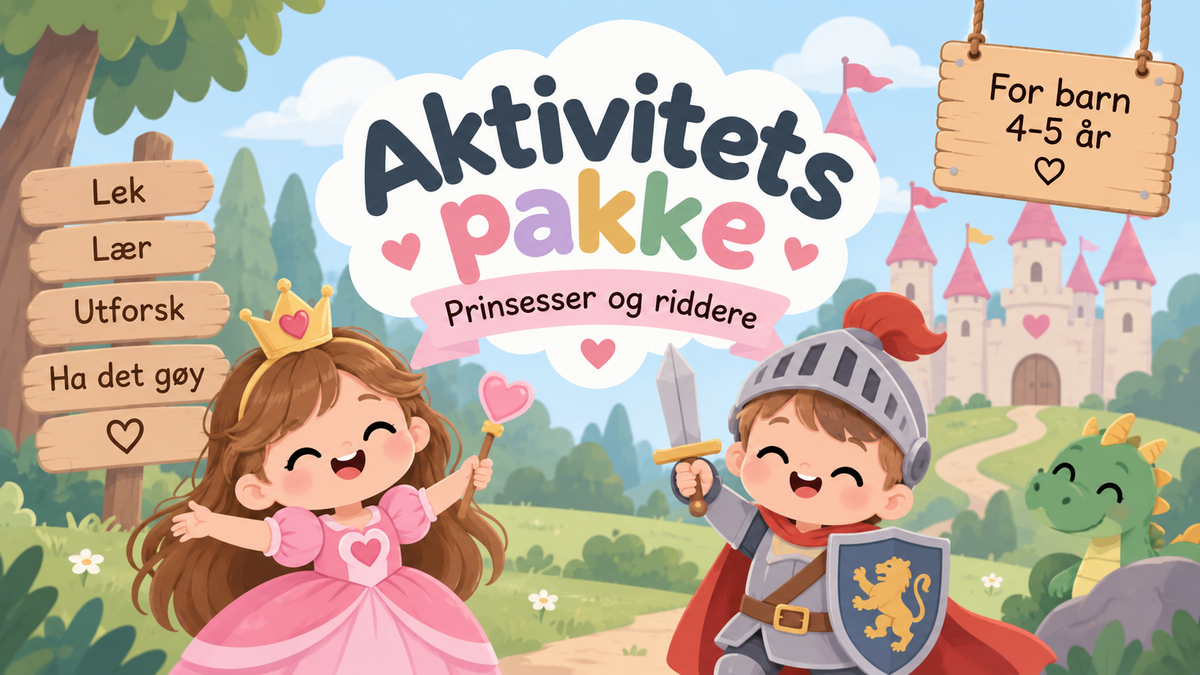 Prinsesser og riddere pakke.