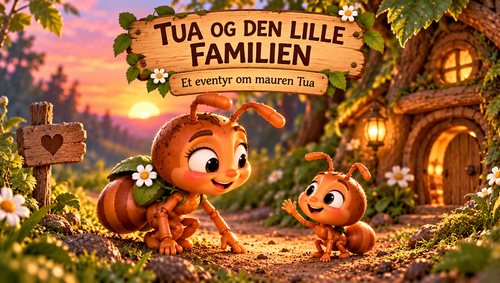 Tua og den store familien, Tua og den lille familien og Tua og bestefamilien.